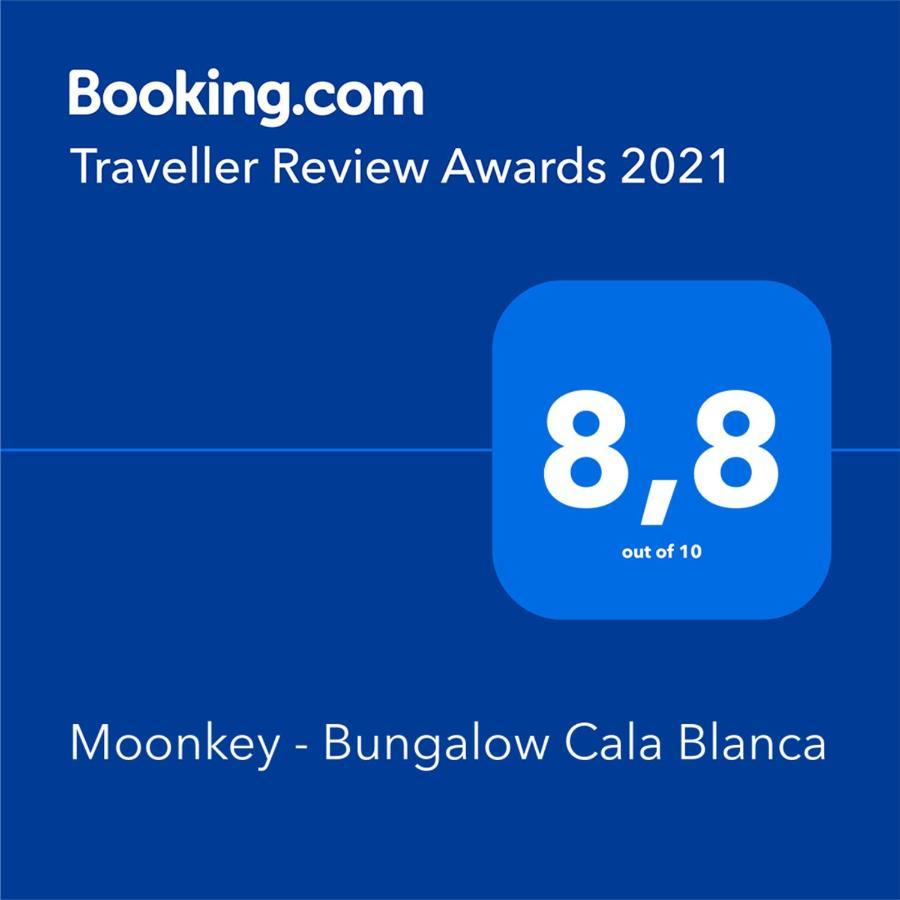 Moonkey - Bungalow Cala Blanca Villa Balcon del Mar Esterno foto